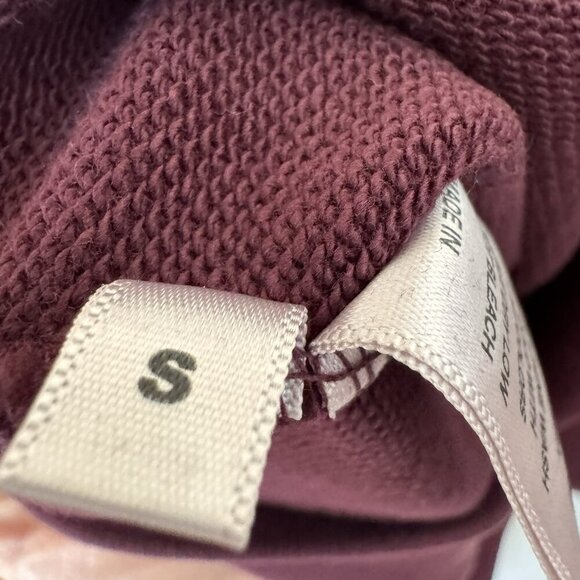 Madhappy Sweatshirt Womens Small Purple Crewneck Bubble Letters Snapchat - Picture 8 of 11